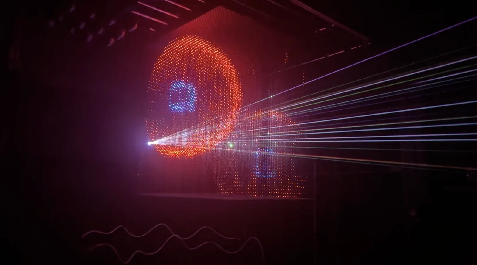 3D Matrix + laser show