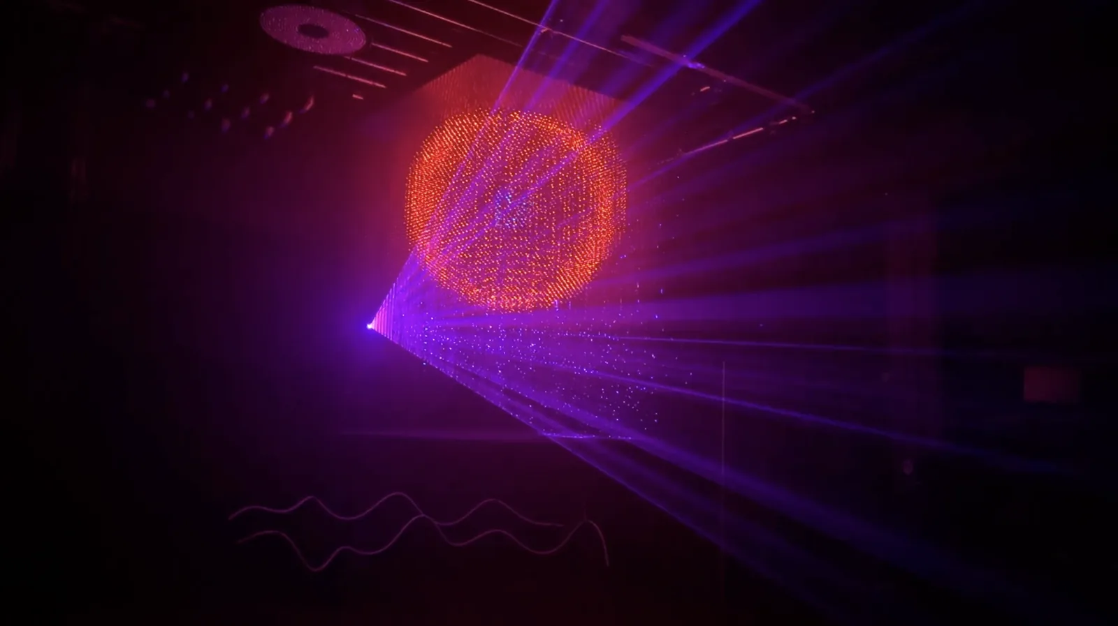 3D Matrix + laser show