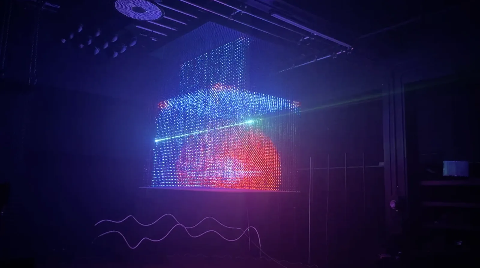 3D Matrix + laser show