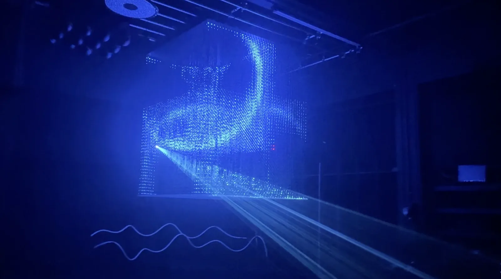 3D Matrix + laser show