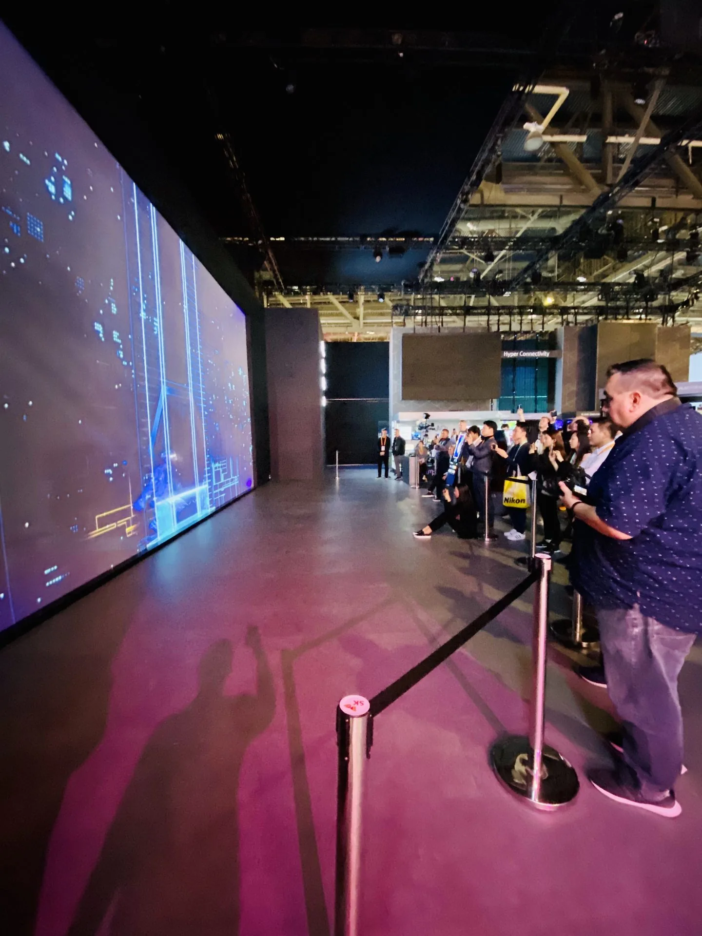 Antigravity show at a Las Vegas tech expo