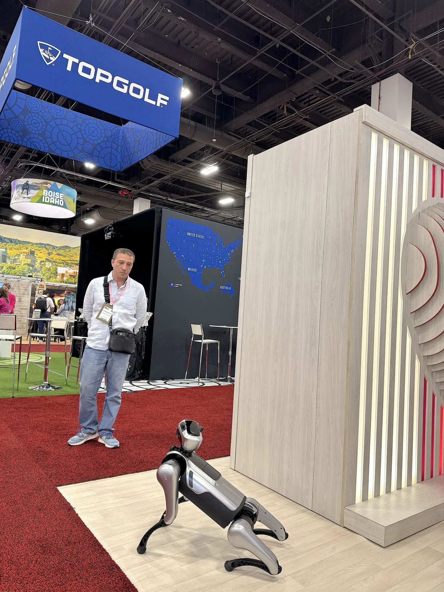 Alex Dog Pro at a major Las Vegas trade show