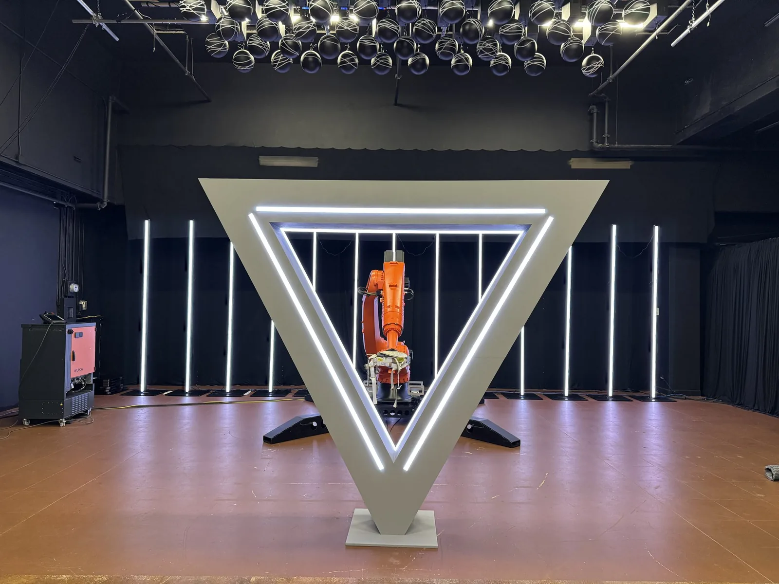 Robotic music video production