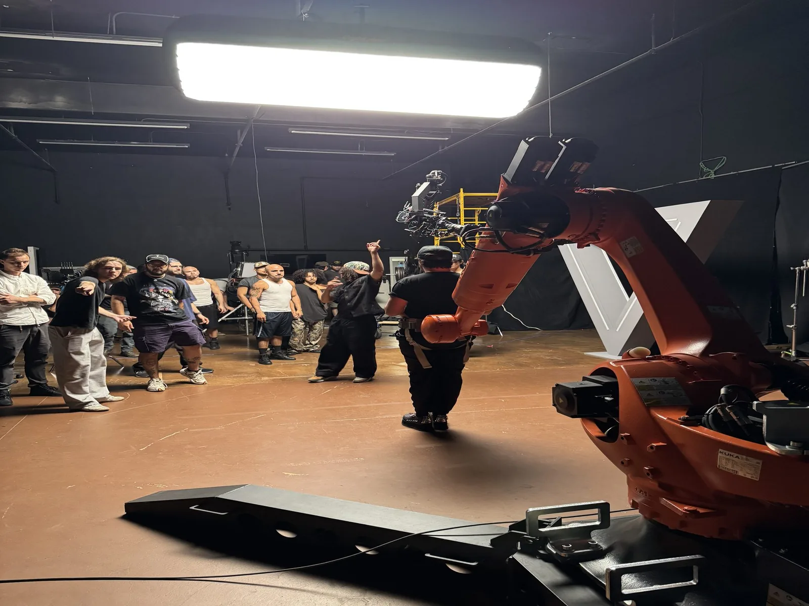 Robotic music video production
