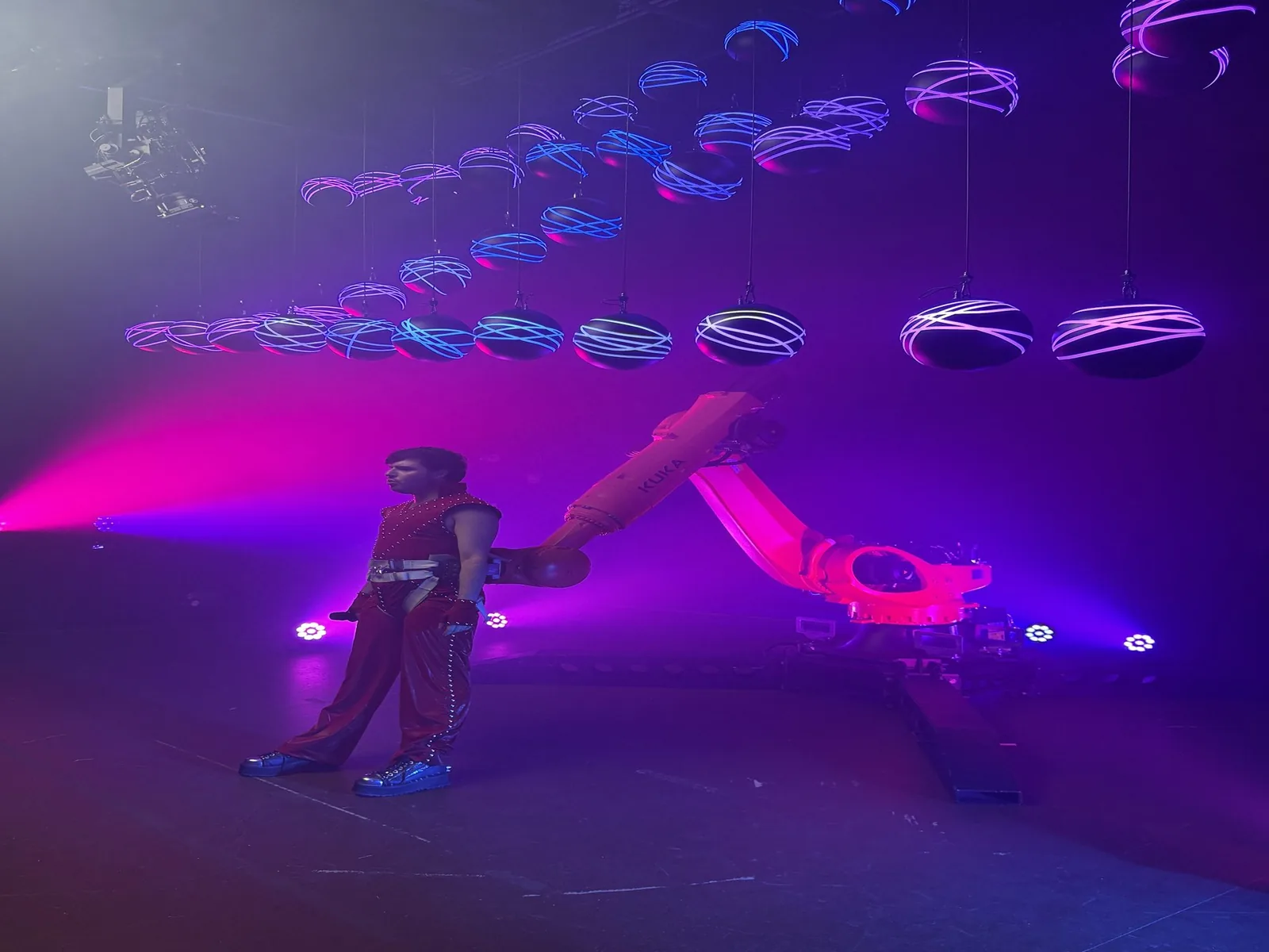 Robotic music video production