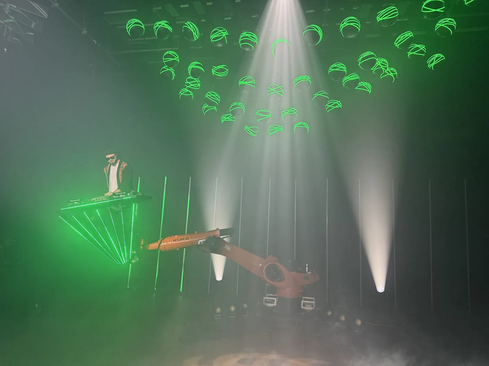 SkyNova DJ booth