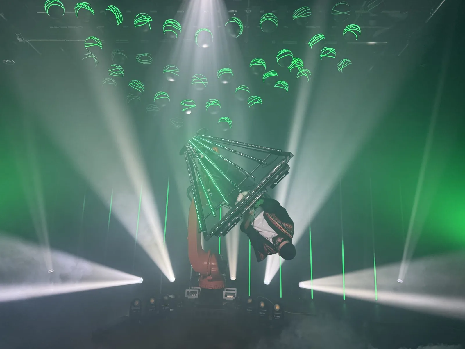 SkyNova DJ booth