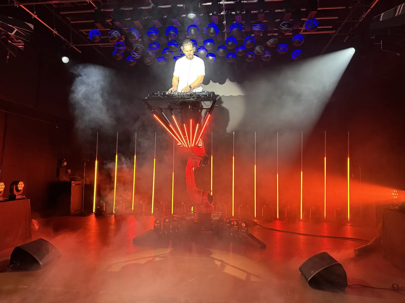 SkyNova DJ booth