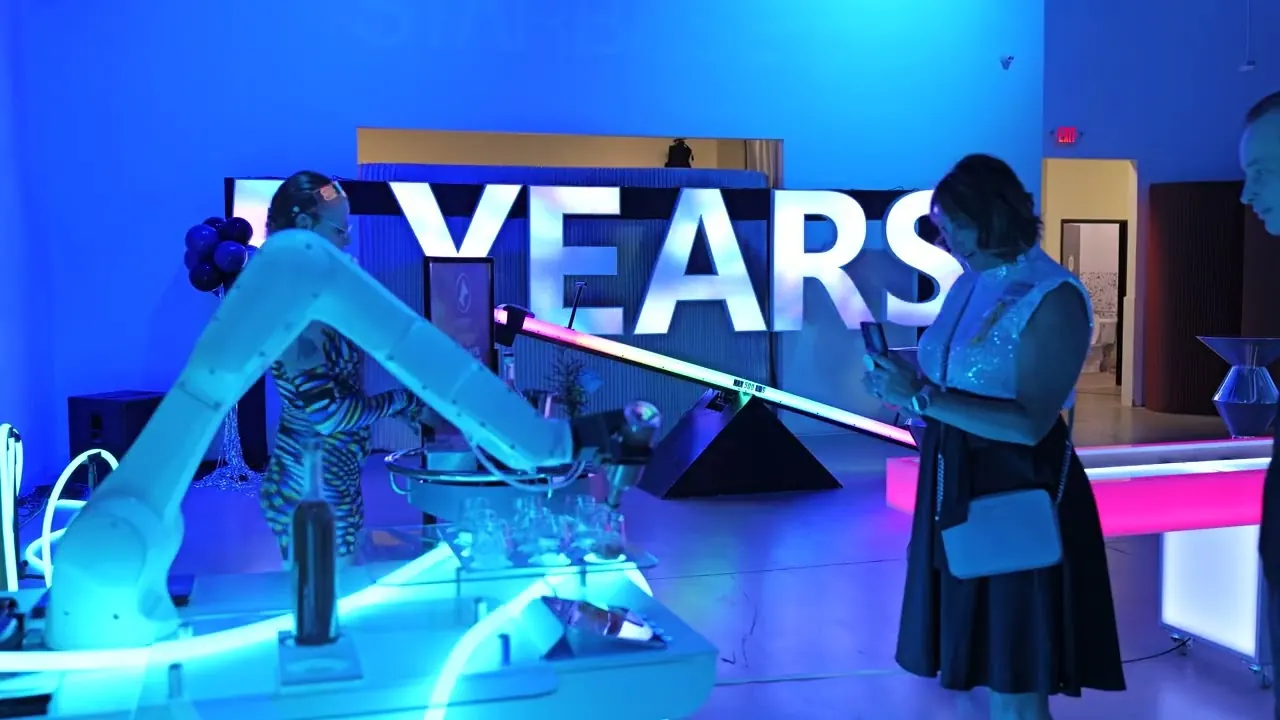 NovaTech RoboBar at a corporate event in Texas