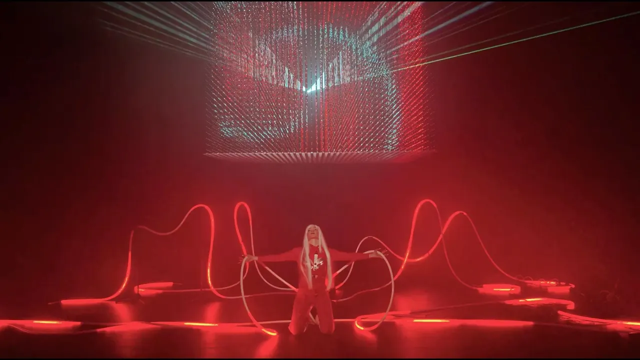 360 neon tubes and 3D Matrix by NovaTech