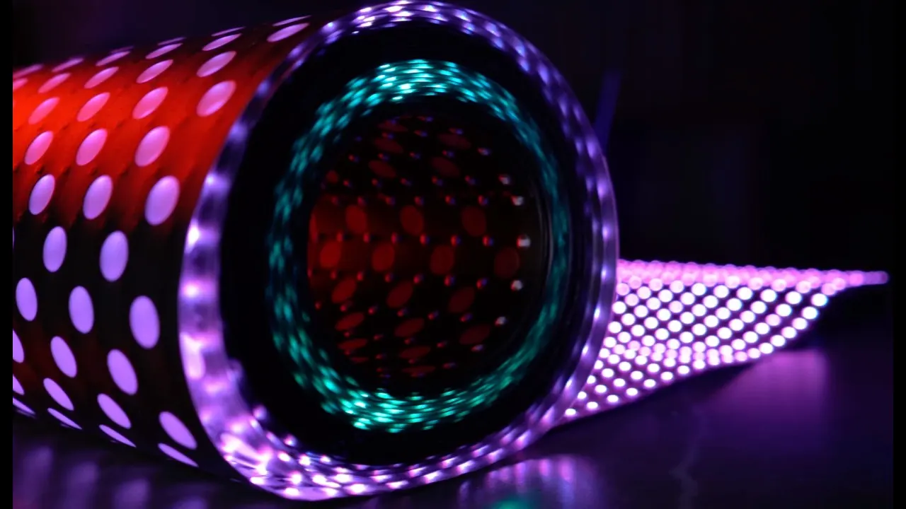 LED flexible screen by NovaTech