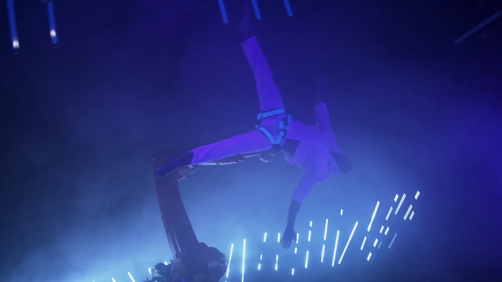 NovaTech on a job — robotics, kinetic lighting and LED