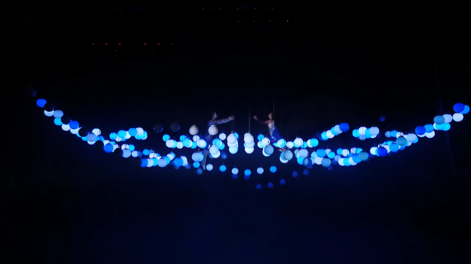 NovaTech on a job — robotics, kinetic lighting and LED